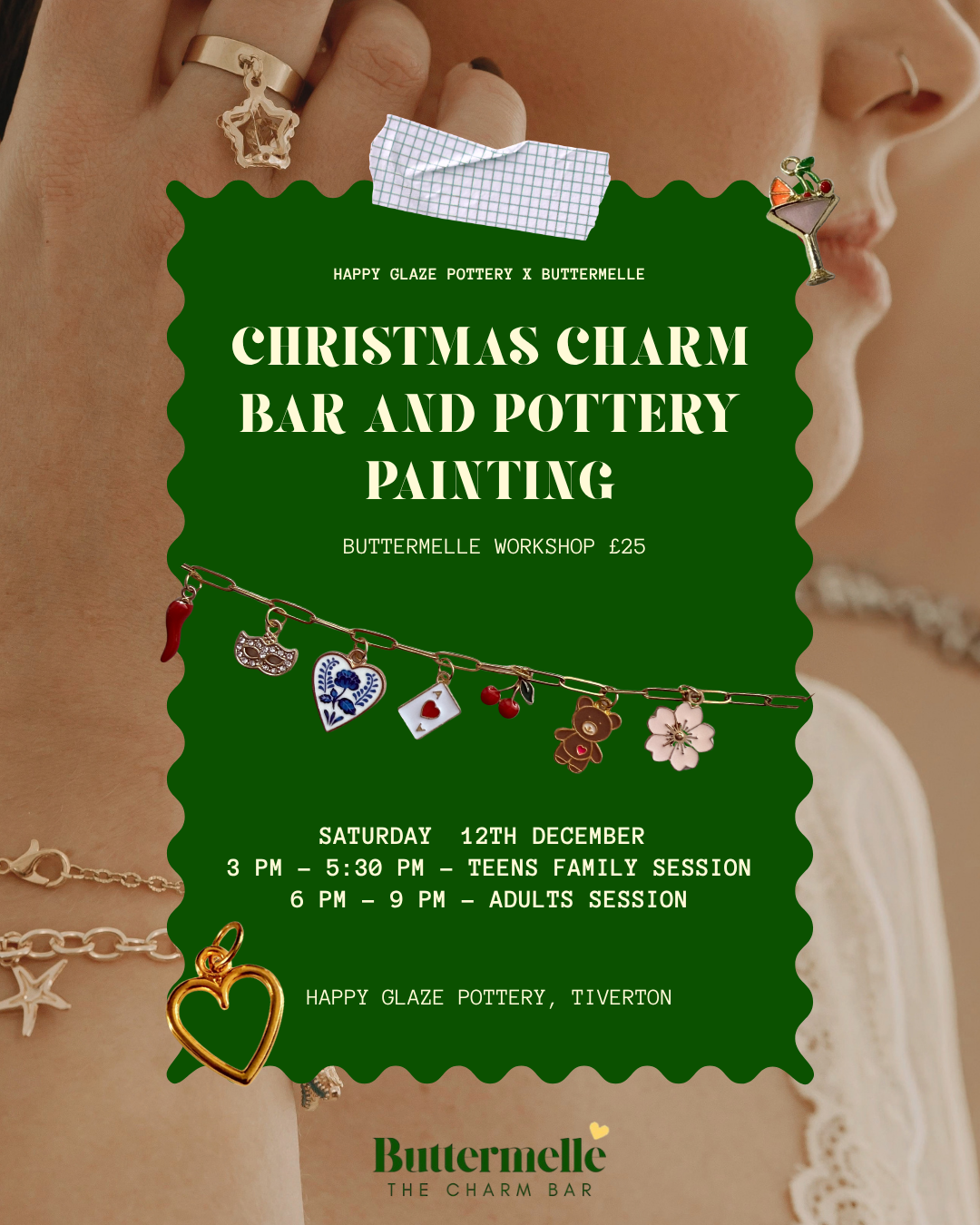 Christmas Charms & Pottery: Teens & Family — photo 1 of 4