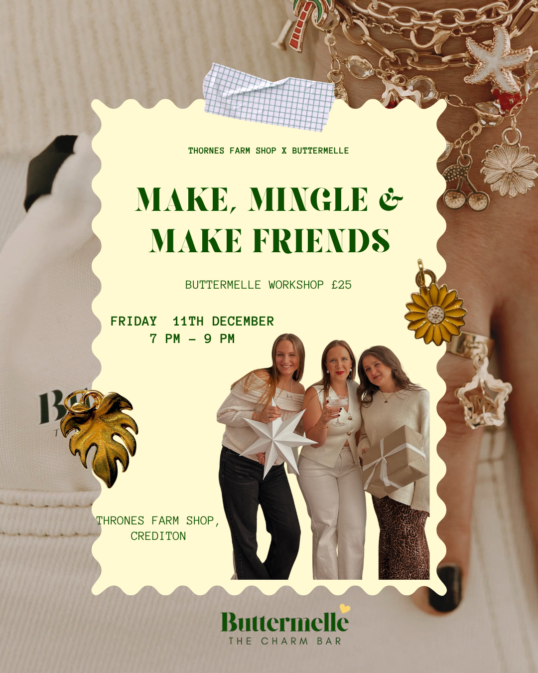 Buttermelle X Thornes: Make, Mingle & Make Friends — photo 1 of 4